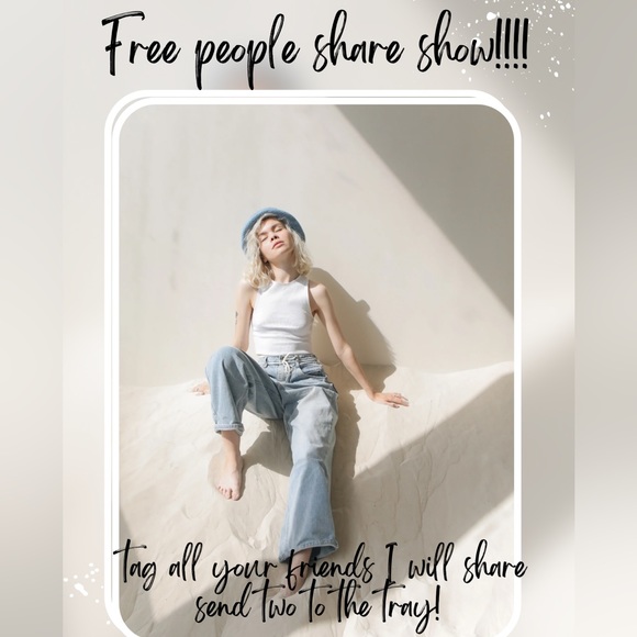 Free People Tops - Thursday’s 12:30!!!! Mountain 🏔️ Time let’s do this ladies get ready for fun